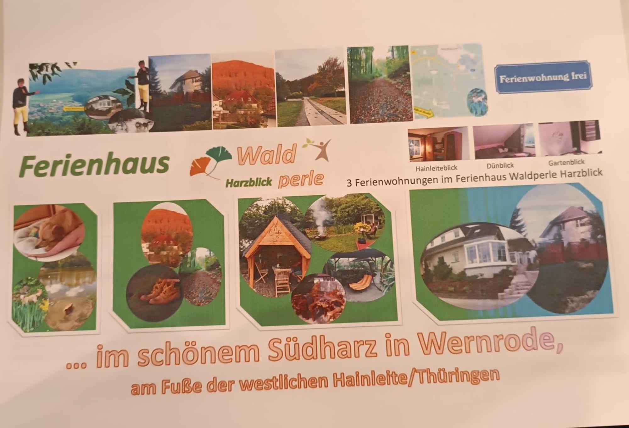 Ferienhaus Waldperle Harzblick Wernrode Exteriér fotografie